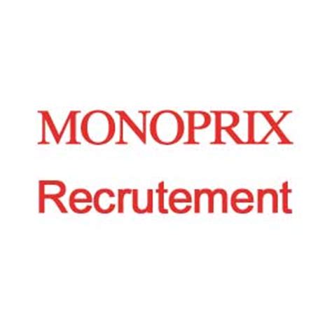 monoprix recrutement.fr